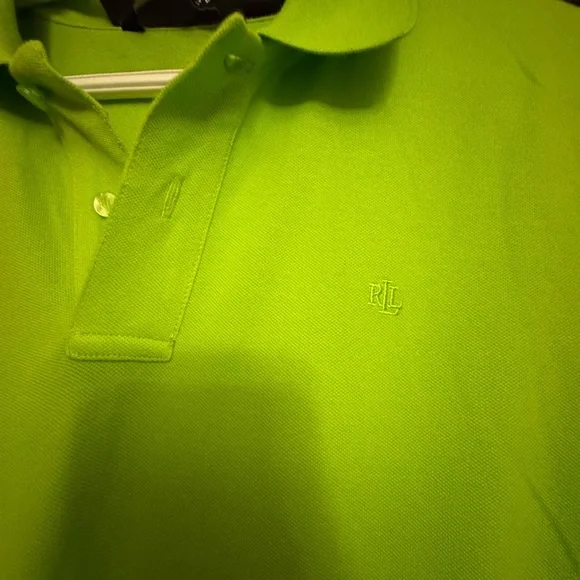 Ralph Lauren Green Polo Shirt - Picture 2 of 4